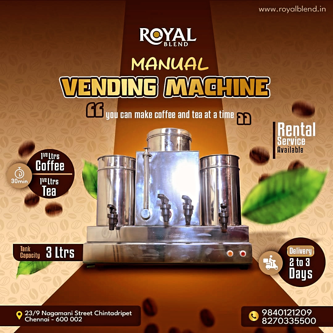 filter coffee vending machine dealers in chennai