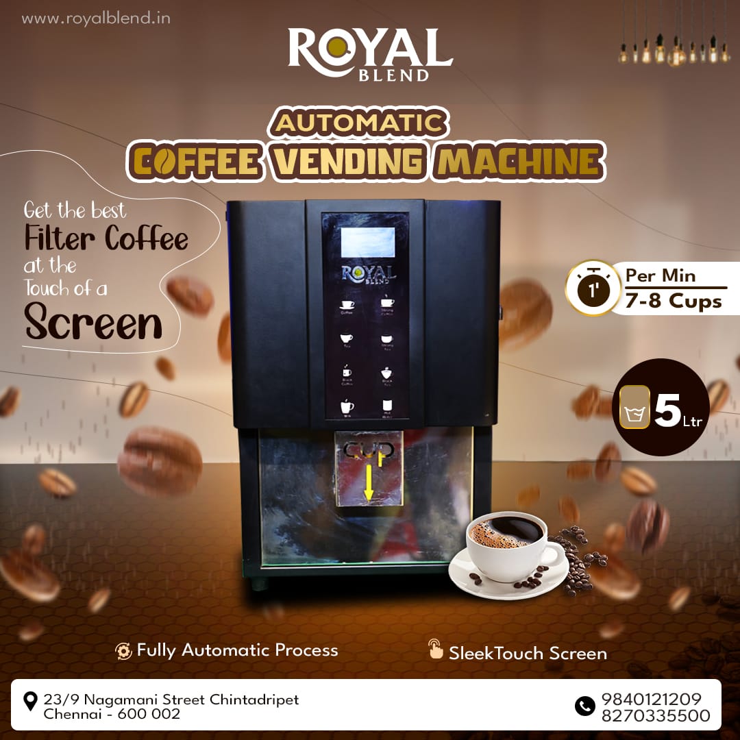 filter coffee vending machine dealers in chennai